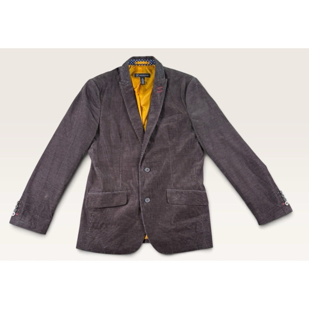 INC Corduroy Sport Jacket Blazer Brown 2-button Front Men's Size M